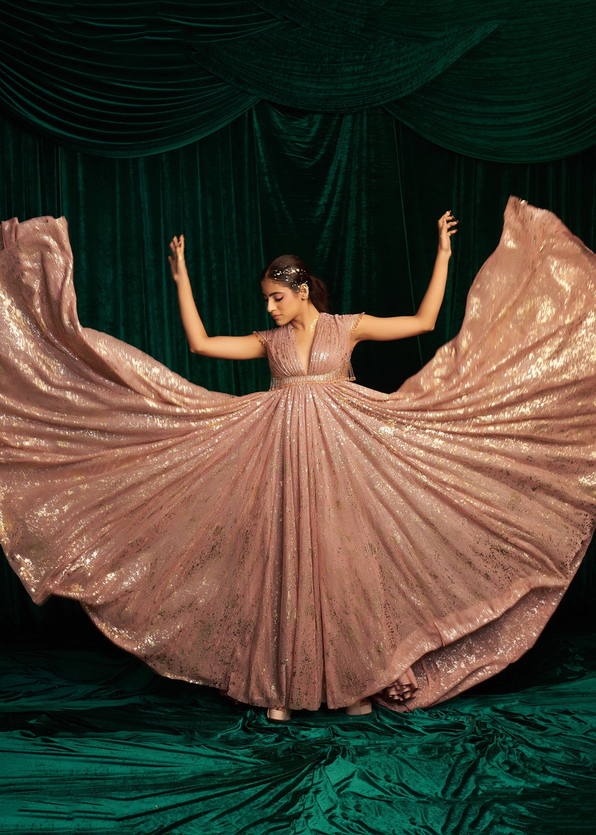 Pleated Anarkali — image 7