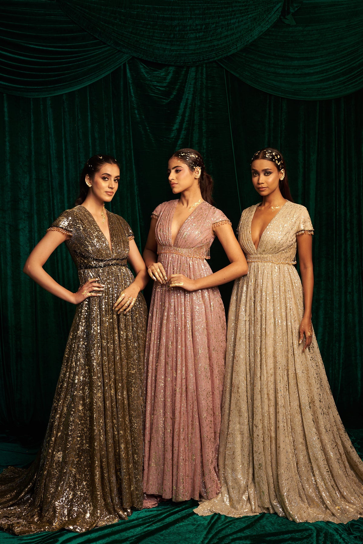 Pleated Anarkali — image 11