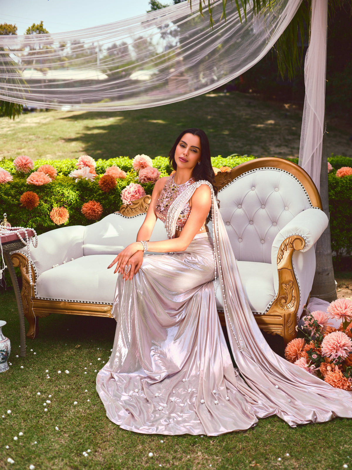 The bridesmaid diaries saree set