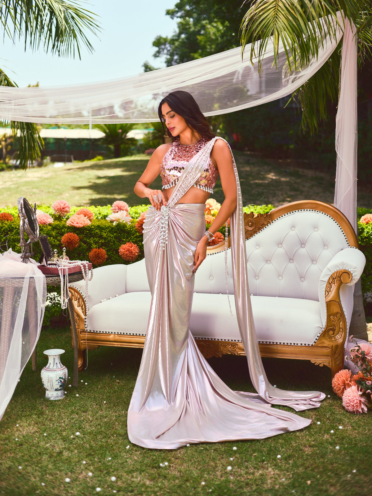 The bridesmaid diaries saree set