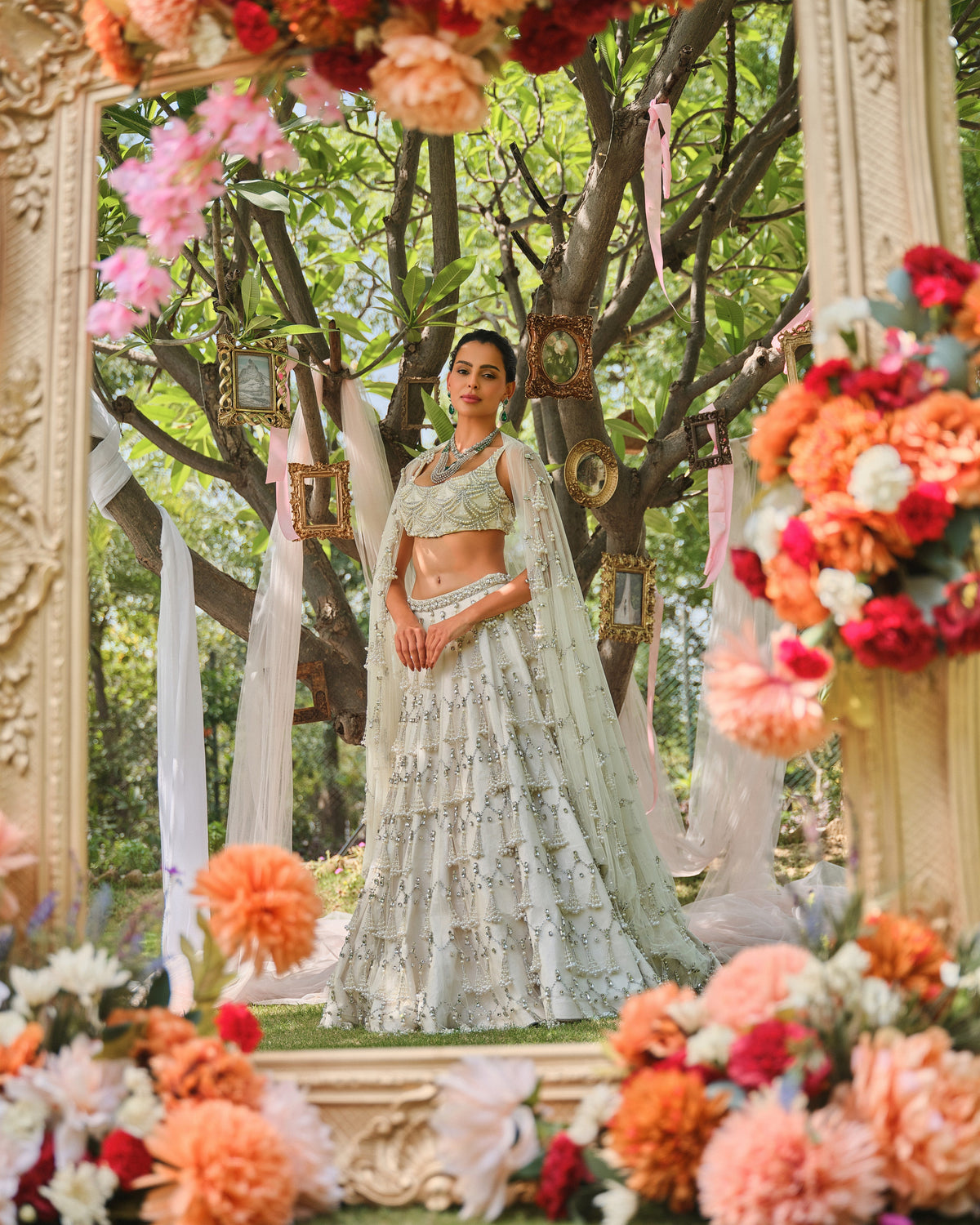 The forever begins lehenga set