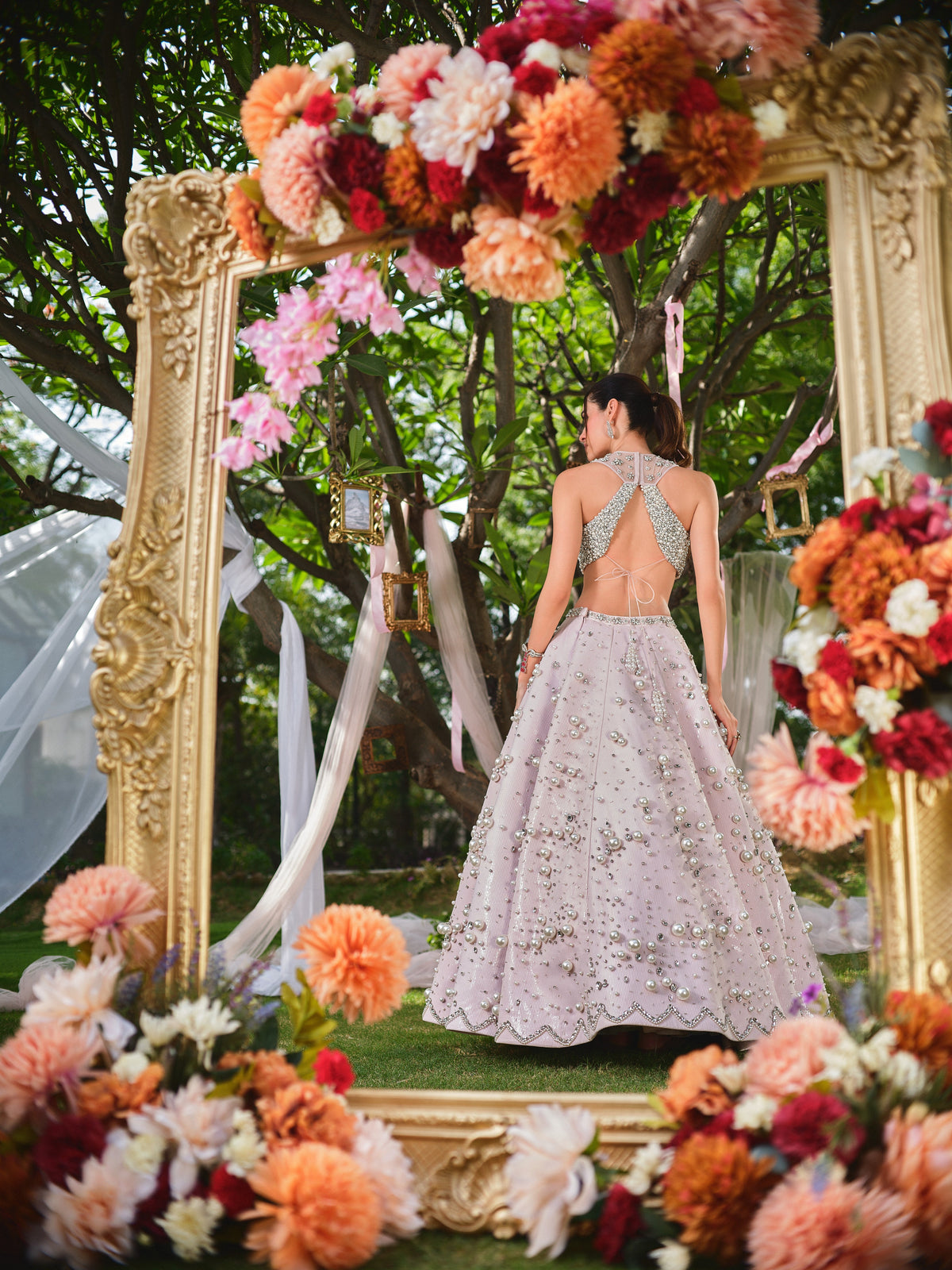 The vow affair Lehenga Set