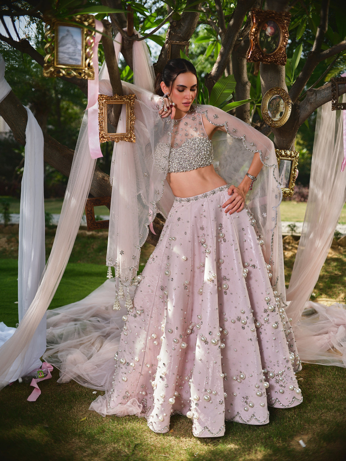 The vow affair Lehenga Set